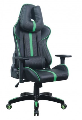 Кресло компьютерное BRABIX "GT Carbon GM-120" (черное/зеленое) 531929 в Лысьве - lysva.ok-mebel.com | фото