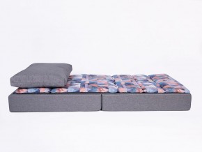 Кресло-кровать бескаркасное Харви (коричневый-геометрия браун) в Лысьве - lysva.ok-mebel.com | фото 3