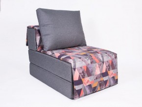 Кресло-кровать бескаркасное Харви (серый-сноу манго) в Лысьве - lysva.ok-mebel.com | фото 1