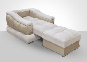 Кресло-кровать + Пуф Голливуд (ткань до 300) НПБ в Лысьве - lysva.ok-mebel.com | фото 4