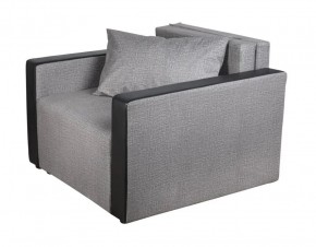 Кресло-кровать Милена с подлокотниками (серый) Велюр в Лысьве - lysva.ok-mebel.com | фото 1