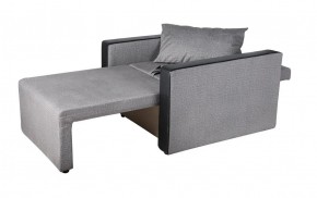 Кресло-кровать Милена с подлокотниками (серый) Велюр в Лысьве - lysva.ok-mebel.com | фото 3