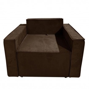 Кресло-кровать Принц КК1-ВК (велюр коричневый) в Лысьве - lysva.ok-mebel.com | фото