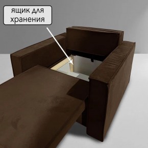 Кресло-кровать Принц КК1-ВК (велюр коричневый) в Лысьве - lysva.ok-mebel.com | фото 6