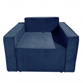 Кресло-кровать Принц КК1-ВСи (велюр синий) в Лысьве - lysva.ok-mebel.com | фото