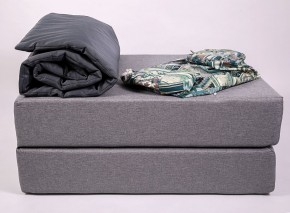 Кресло-кровать-пуф бескаркасное Прайм (мехико серый-графит) в Лысьве - lysva.ok-mebel.com | фото 5
