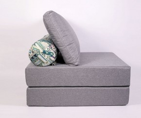 Кресло-кровать-пуф бескаркасное Прайм (Серый) в Лысьве - lysva.ok-mebel.com | фото 3