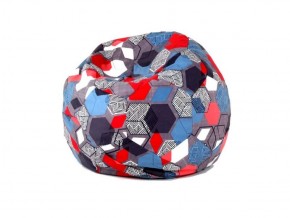 Кресло-мешок Мяч M (Geometry Slate) в Лысьве - lysva.ok-mebel.com | фото 1