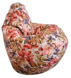 Кресло-мешок Цветы L в Лысьве - lysva.ok-mebel.com | фото