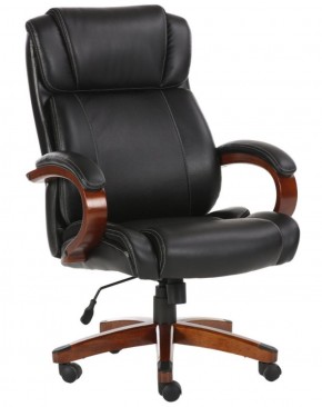 Кресло офисное BRABIX PREMIUM "Magnum EX-701" (дерево, рециклированная кожа, черное) 531827 в Лысьве - lysva.ok-mebel.com | фото 1