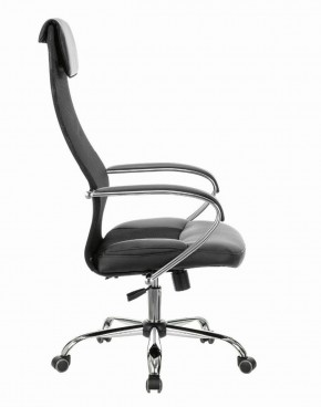 Кресло офисное BRABIX PREMIUM "Stalker EX-608 CH" (хром, ткань-сетка/кожзам, черное) 532091 в Лысьве - lysva.ok-mebel.com | фото 2