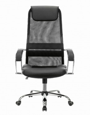 Кресло офисное BRABIX PREMIUM "Stalker EX-608 CH" (хром, ткань-сетка/кожзам, черное) 532091 в Лысьве - lysva.ok-mebel.com | фото 3
