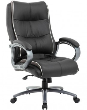 Кресло офисное BRABIX PREMIUM "Strong HD-009" (экокожа черная, ткань серая) 531945 в Лысьве - lysva.ok-mebel.com | фото 1