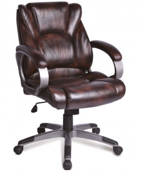 Кресло офисное BRABIX "Eldorado EX-504" (коричневое) 530875 в Лысьве - lysva.ok-mebel.com | фото