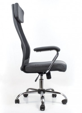 Кресло офисное BRABIX "Flight EX-540" (хром, ткань, сетка, серое) 531848 в Лысьве - lysva.ok-mebel.com | фото 3