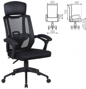 Кресло офисное BRABIX "Nexus ER-401" (черное) 531835 в Лысьве - lysva.ok-mebel.com | фото 2
