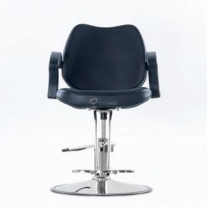 Кресло парикмахера Barneo 6219D черное в Лысьве - lysva.ok-mebel.com | фото 2