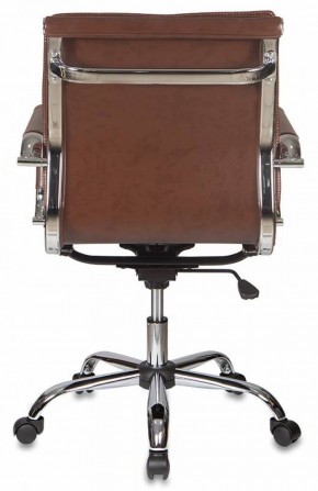 Кресло руководителя Бюрократ CH-993-LOW/BROWN коричневый в Лысьве - lysva.ok-mebel.com | фото 4
