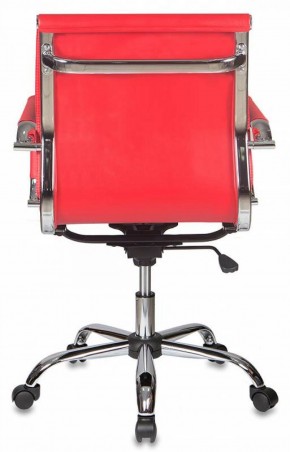 Кресло руководителя Бюрократ CH-993-LOW/RED красный в Лысьве - lysva.ok-mebel.com | фото 4