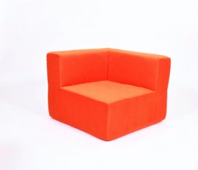 Кресло-угловое-модуль бескаркасное Тетрис 30 (Оранжевый) в Лысьве - lysva.ok-mebel.com | фото