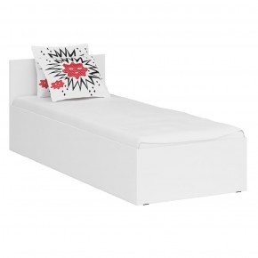 Кровать 0800 + Пенал Стандарт, цвет белый, ШхГхВ 83,5х203,5х70 + 45х52х200 см., сп.м. 800х2000 мм., без матраса, основание есть в Лысьве - lysva.ok-mebel.com | фото 7