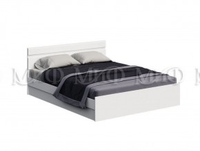 НЭНСИ NEW Кровать 1,4 м (Белый глянец холодный/Белый) в Лысьве - lysva.ok-mebel.com | фото 1
