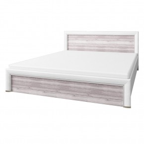 Кровать 160 с подъемником, OLIVIA,цвет вудлайн крем/дуб анкона в Лысьве - lysva.ok-mebel.com | фото 2