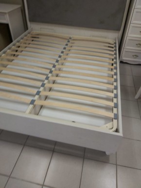 Кровать 2-х спальная (1,4 м) с подъемным механизмом дуб седан/ЭКОКОЖА (ВНКР140-1[3]) в Лысьве - lysva.ok-mebel.com | фото 3