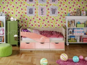 Кровать Бабочки (Розовый металлик) 1600 в Лысьве - lysva.ok-mebel.com | фото