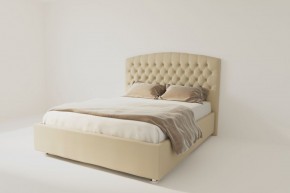 Кровать Берлин с ПМ 800 (экокожа бежевая) в Лысьве - lysva.ok-mebel.com | фото 4