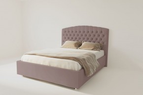 Кровать Берлин с ПМ 900 (велюр темно-серый) в Лысьве - lysva.ok-mebel.com | фото 2