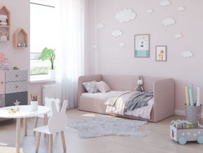 Кровать-диван Leonardo 160*70 (Розовый) + боковина в Лысьве - lysva.ok-mebel.com | фото 5