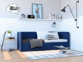 Кровать-диван Leonardo 160*70 (Синий) + боковина в Лысьве - lysva.ok-mebel.com | фото 5