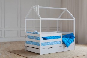 Кровать-домик 80*160 Белый в Лысьве - lysva.ok-mebel.com | фото 4