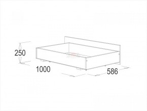 Кровать двойная Ольга 1Н + 2-а ящика (1400*2000) в Лысьве - lysva.ok-mebel.com | фото 2