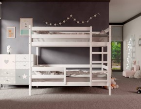 Кровать двухъярусная без крыши 80*160 Белый в Лысьве - lysva.ok-mebel.com | фото 2