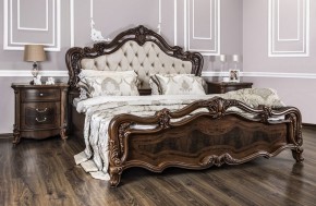 Кровать двуспальная Илона с мягким изголовьем (1800) караваджо в Лысьве - lysva.ok-mebel.com | фото