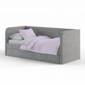 Кровать ERICA DOUBLE интерьерная в ткани рогожка Moderno в Лысьве - lysva.ok-mebel.com | фото 2