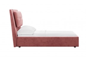 Кровать Ester 900 с основанием и ПМ (Ультра коралл) Модель 311 в Лысьве - lysva.ok-mebel.com | фото 3