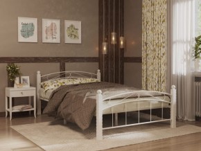 Кровать Гарда-15 с основанием (1200) белая в Лысьве - lysva.ok-mebel.com | фото 1
