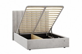 Кровать Ingrid 1400 с основанием и ПМ (Ультра Смог) Модель 312 в Лысьве - lysva.ok-mebel.com | фото 2