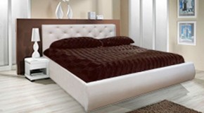 Кровать Интерьерная 1800 с ПМ (ткань 3 кат) в Лысьве - lysva.ok-mebel.com | фото