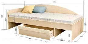Кровать Изгиб в Лысьве - lysva.ok-mebel.com | фото 2