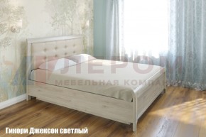 Кровать КР-1033 с мягким изголовьем в Лысьве - lysva.ok-mebel.com | фото