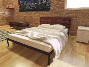 Кровать Луиза 1200*1900 (МилСон) в Лысьве - lysva.ok-mebel.com | фото
