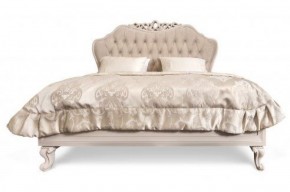 Кровать Мокко 1800 с мягким изголовьем + основание (бежевый) в Лысьве - lysva.ok-mebel.com | фото 2