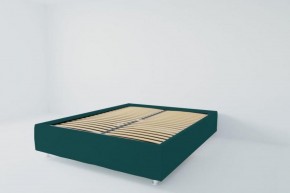 Кровать Подиум с ортопедическим основанием 800 (велюр бирюзовый) в Лысьве - lysva.ok-mebel.com | фото 2