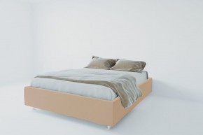 Кровать Подиум с ортопедическим основанием 800 (велюр светло-серый) в Лысьве - lysva.ok-mebel.com | фото