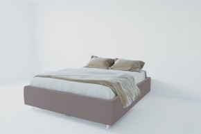 Кровать Подиум с ортопедическим основанием 800 (велюр темно-серый) в Лысьве - lysva.ok-mebel.com | фото