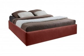 Кровать Подиум с ПМ 1400 (велюр бордо) в Лысьве - lysva.ok-mebel.com | фото 2